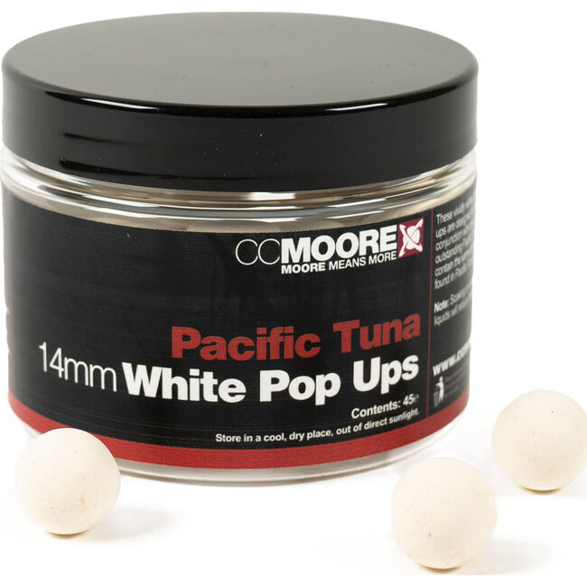 CC Moore Pacific Tuna - Pop-ups - 14mm - wit