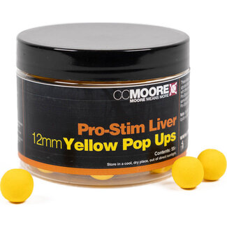 CC Moore Pro-Stim Liver - Pop-ups - 12mm - Geel