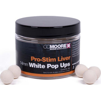 CC Moore Pro-Stim Liver - Pop-ups - 14mm - Wit