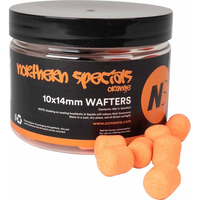 CC Moore NS1 Dumbell Wafters - Oranje - 10x14mm