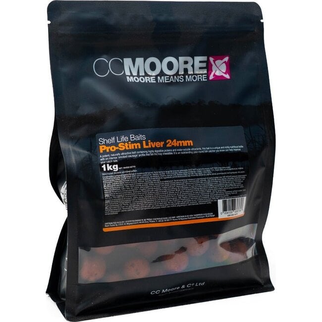 CC Moore Pro-Stim Liver - Boilies - 1KG