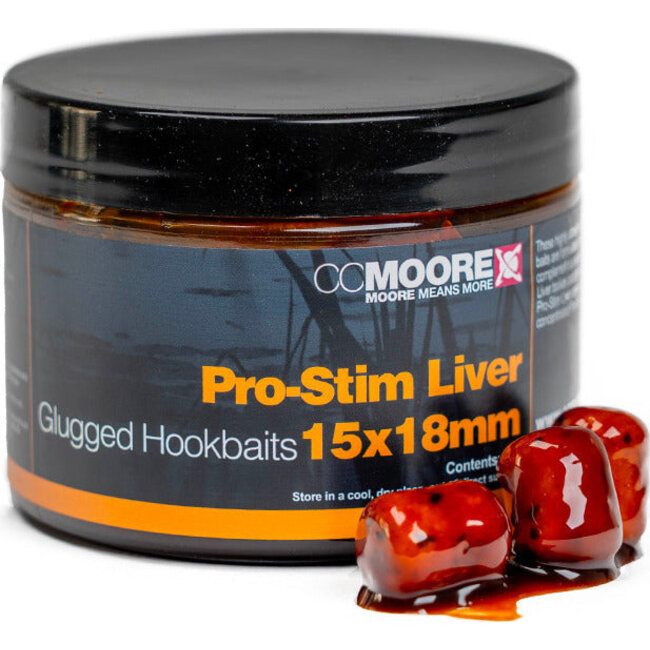 CC Moore Pro-Stim Liver - Glugged Hookbaits