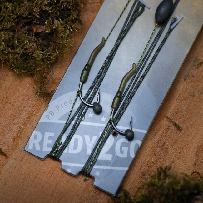 PB Products Compleet - R2G Clip SR - Leader 90cm - Overloaded Shot on the Hook Rig