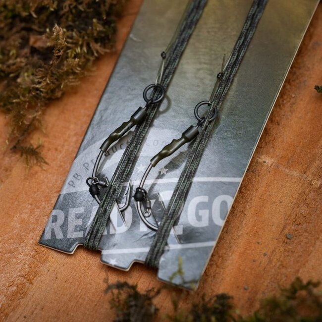 PB Products Compleet - R2G Clip SR - Leader 90cm - Ronnie Rig Stiff