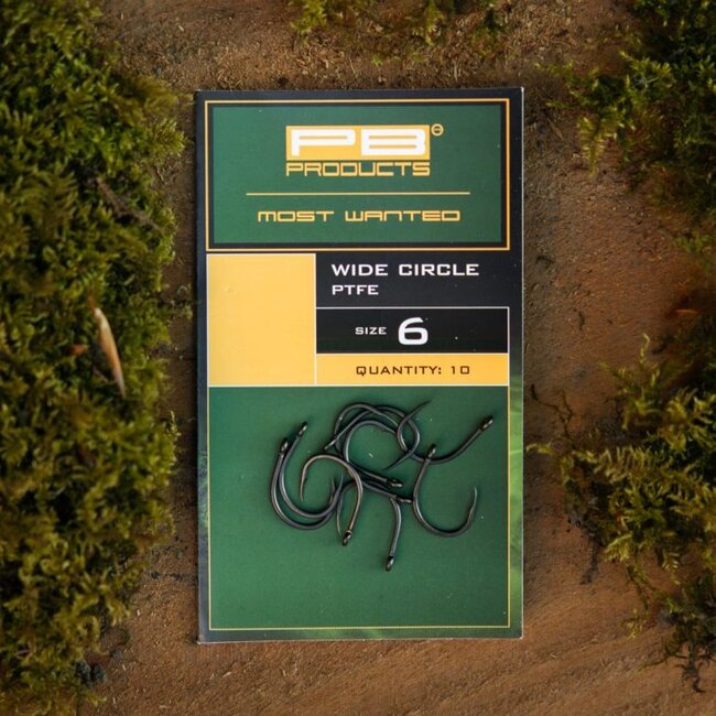PB Products Wide Circle Hook - PTFE