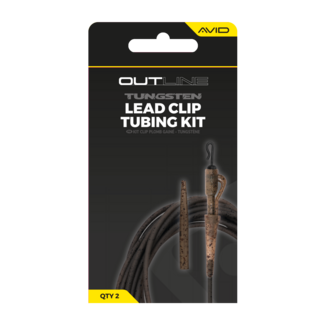 Avid Carp Outline - Lead Clip Tungsten Tubing Kit