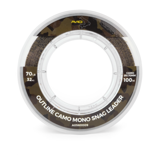Avid Carp Outline Camo - Snag Leader - 0.70mm - 100m