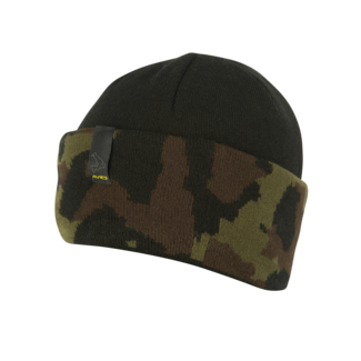 Avid Carp Black and Camo Beanie