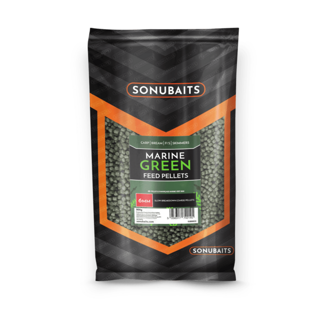 Sonubaits Marine Green - Feed Pellets - 900g