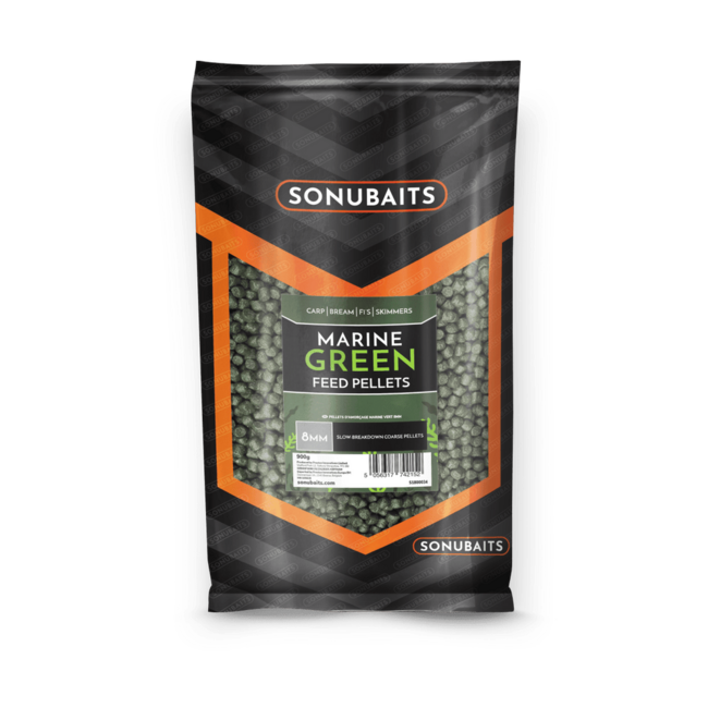 Sonubaits Marine Green - Feed Pellets - 900g
