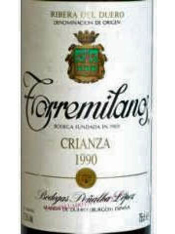 Bodegas Penalba Lopez Torremilanos Crianza 1991 Ribera del Duero