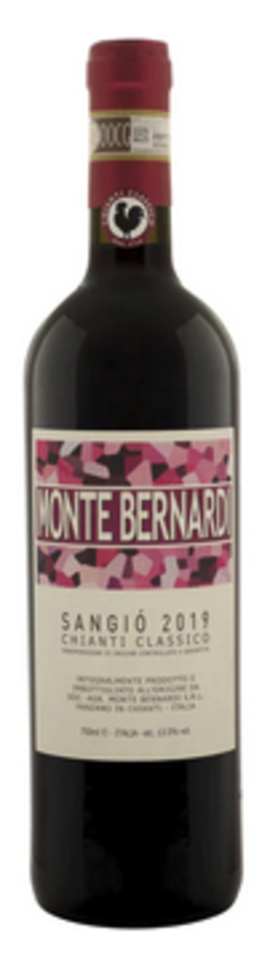 Monte Bernardi Sangiò Chianti Classico 2019 Chianti