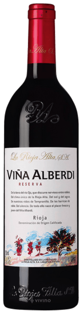 La Rioja Alta Viña Alberdi Reserva 2019 Rioja