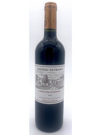 Château de Francs Côtes des Francs 2018 Bordeaux