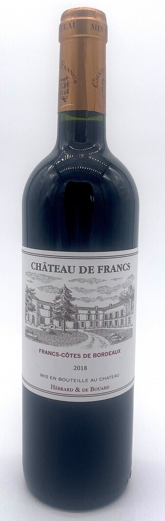 Château de Francs Château de Francs, Côtes des Francs 2018 Bordeaux