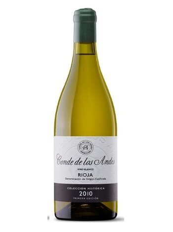 Conde de Los Andes Colección Histórica Rioja Blanco 2010 Rioja