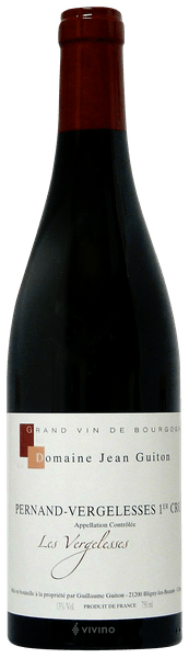 Domaine Jean Guiton Pernand-Vergelesses Rouge 1er Cru Les Vergelesses 2021 Burgundy