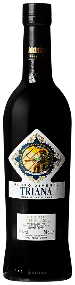 Bodegas Hidalgo La Gitana La Gitana, Pedro Ximénez Triana 50cl