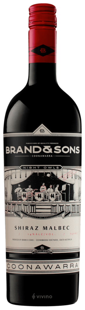 Brand & Sons Night Owls Shiraz - Malbec 2019 Coonawarra