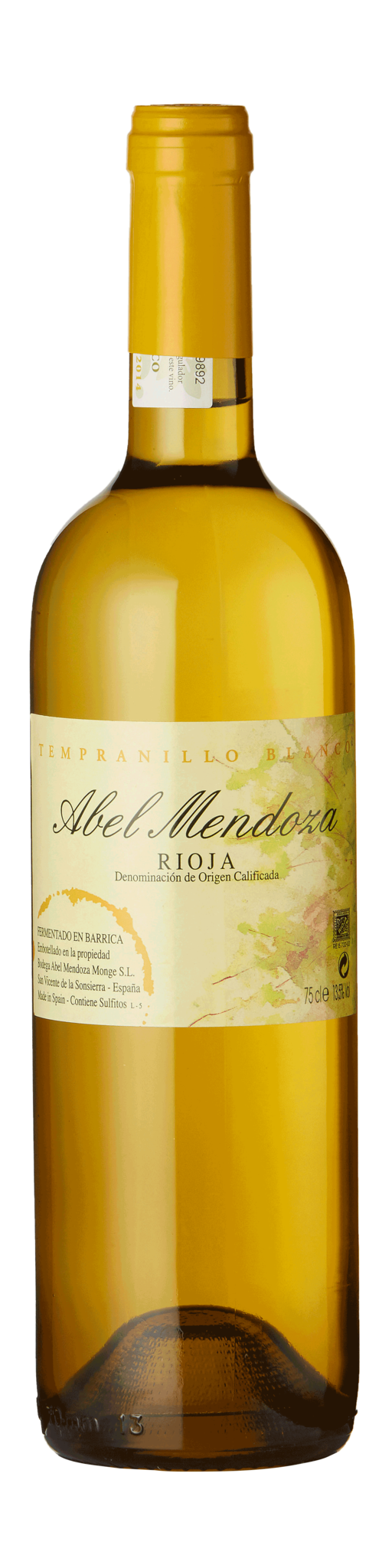 Abel Mendoza Tempranillo Blanco 2022 Rioja