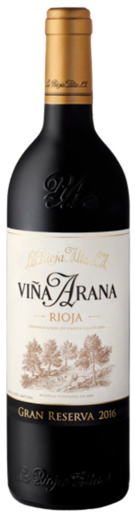 La Rioja Alta Viña Arana, Gran Reserva 2016 Rioja