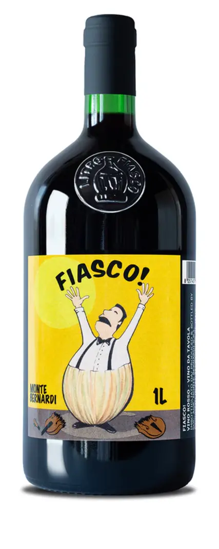 Monte Bernadi Fiasco Vino Rosso NV Toscana 1L