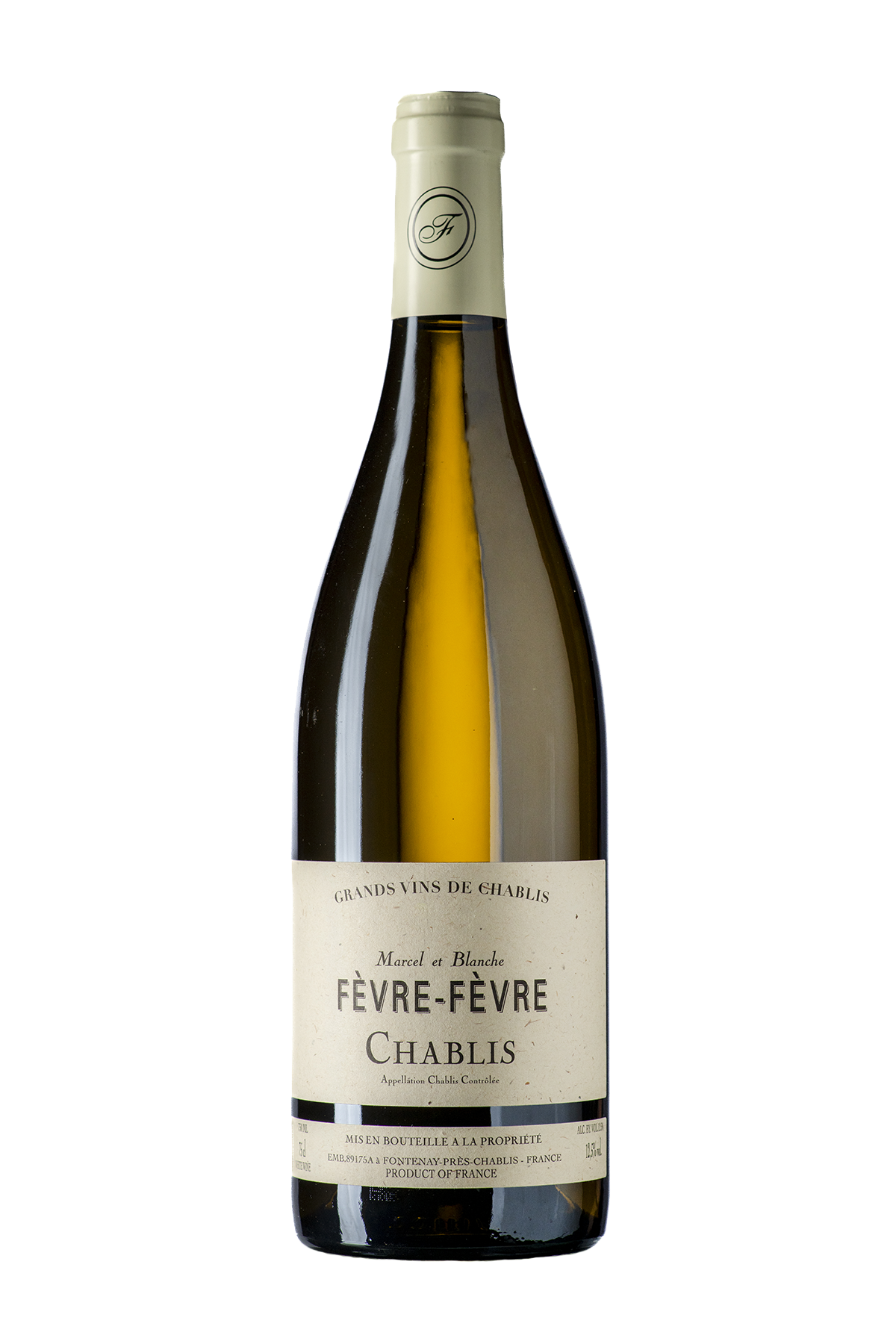 Marcel et Blanche Fèvre-Fèvre, Chablis 2022 Burgundy