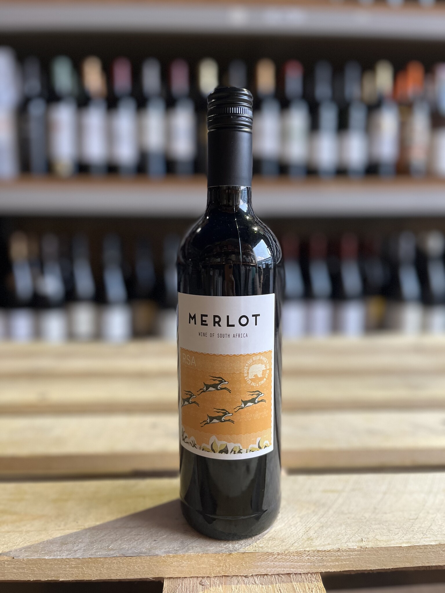 The Bear Wines Merlot 2022 Voor-Paardeberg