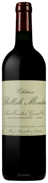 Chateau Bellisle Mondotte Saint-Emilion Grand Cru 2014 Bordeaux