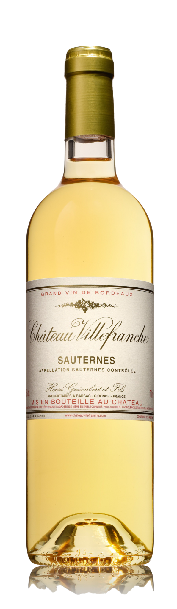 Château Villefranche Sauternes 2022 Bordeaux 37.5cl