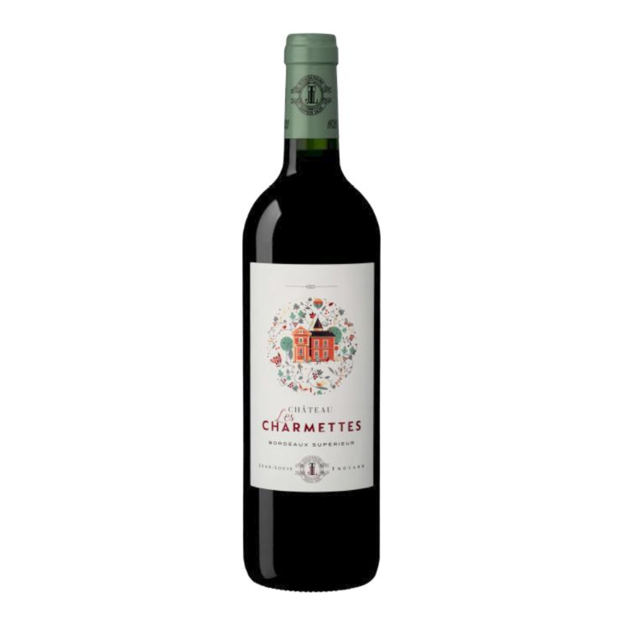 Jean-Louis Trocard Chateau Les Charmettes, Bordeaux Superieur 2019 Bordeaux