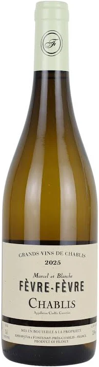 Marcel et Blanche Fèvre-Fèvre, Chablis 2025 Burgundy