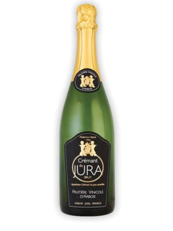 Fruitière Vinicole d’Arbois Crémant du Jura Brut ‘Black Label' NV Jura