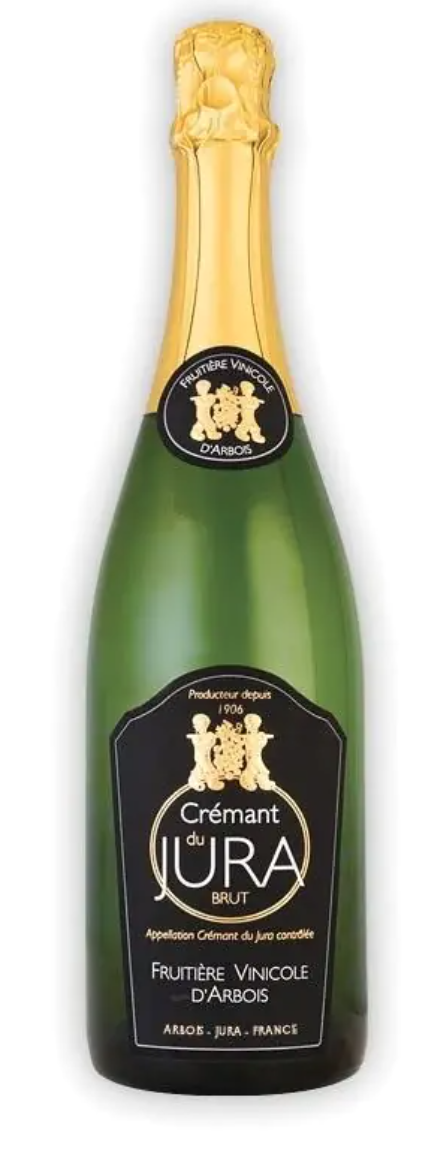 Fruitière Vinicole d’Arbois Crémant du Jura Brut ‘Black Label' NV Jura
