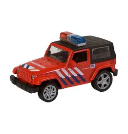 112 Brandweer 4X4 met Licht en Geluid