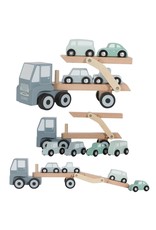 Little Dutch Little Dutch LD4453  Houten Truck blauw