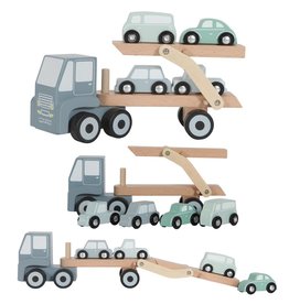 Little Dutch Little Dutch LD4453  Houten Truck blauw