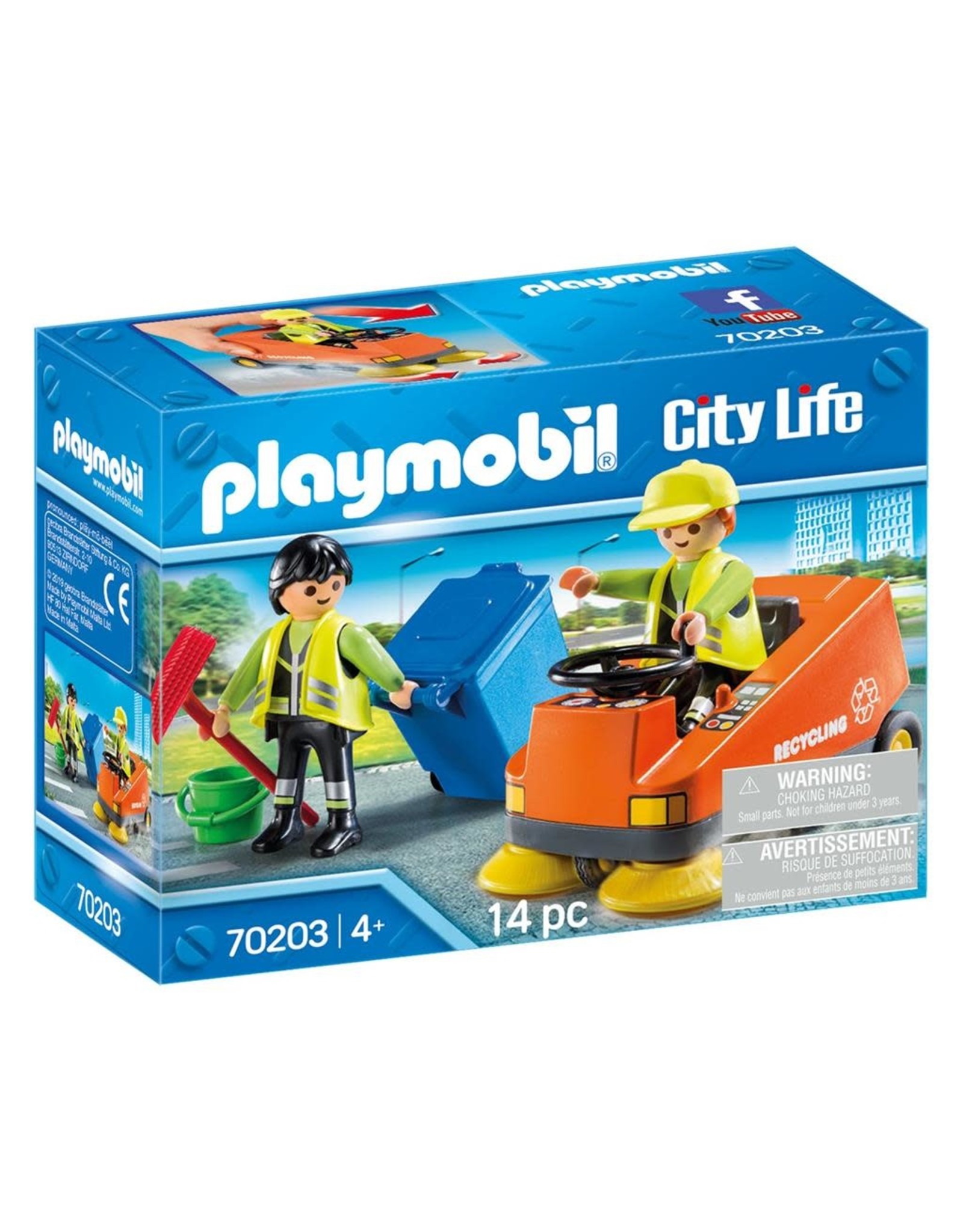 Playmobil Playmobil City Life 70203 Straatveger