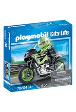 Playmobil Playmobil City Life 70204 Motorrijder