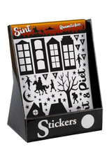 Raamstickers Sint A4