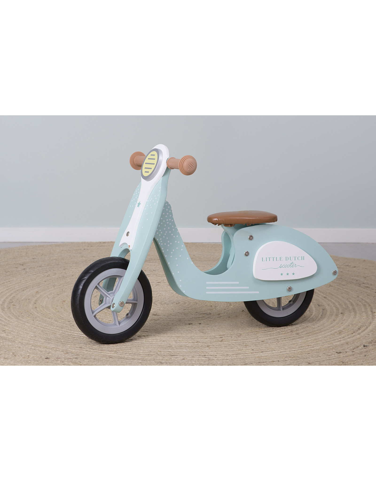 Tiamo Little Dutch Houten Loopscooter Mint