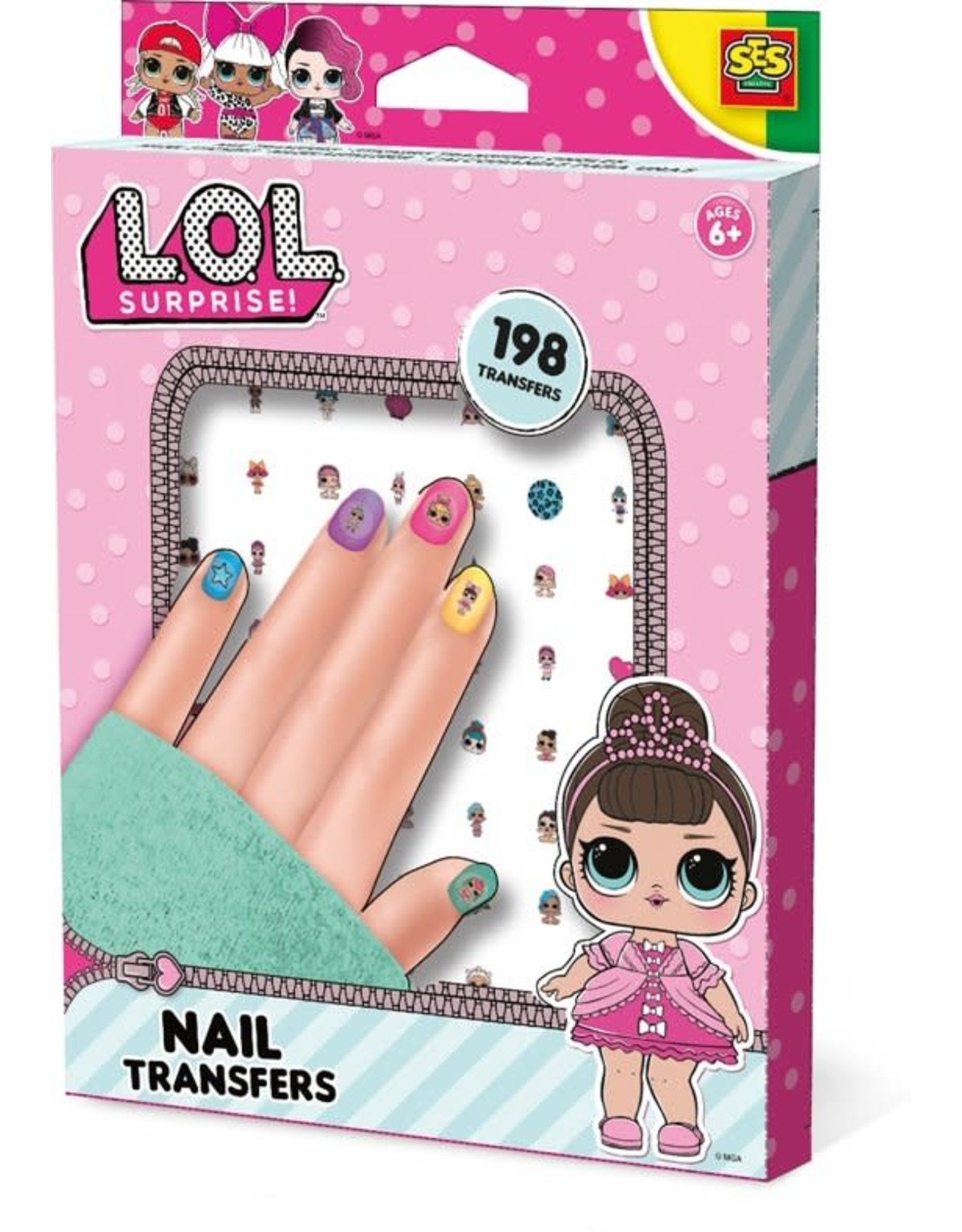 LOL L.O.L. Surprise Nail Transfers