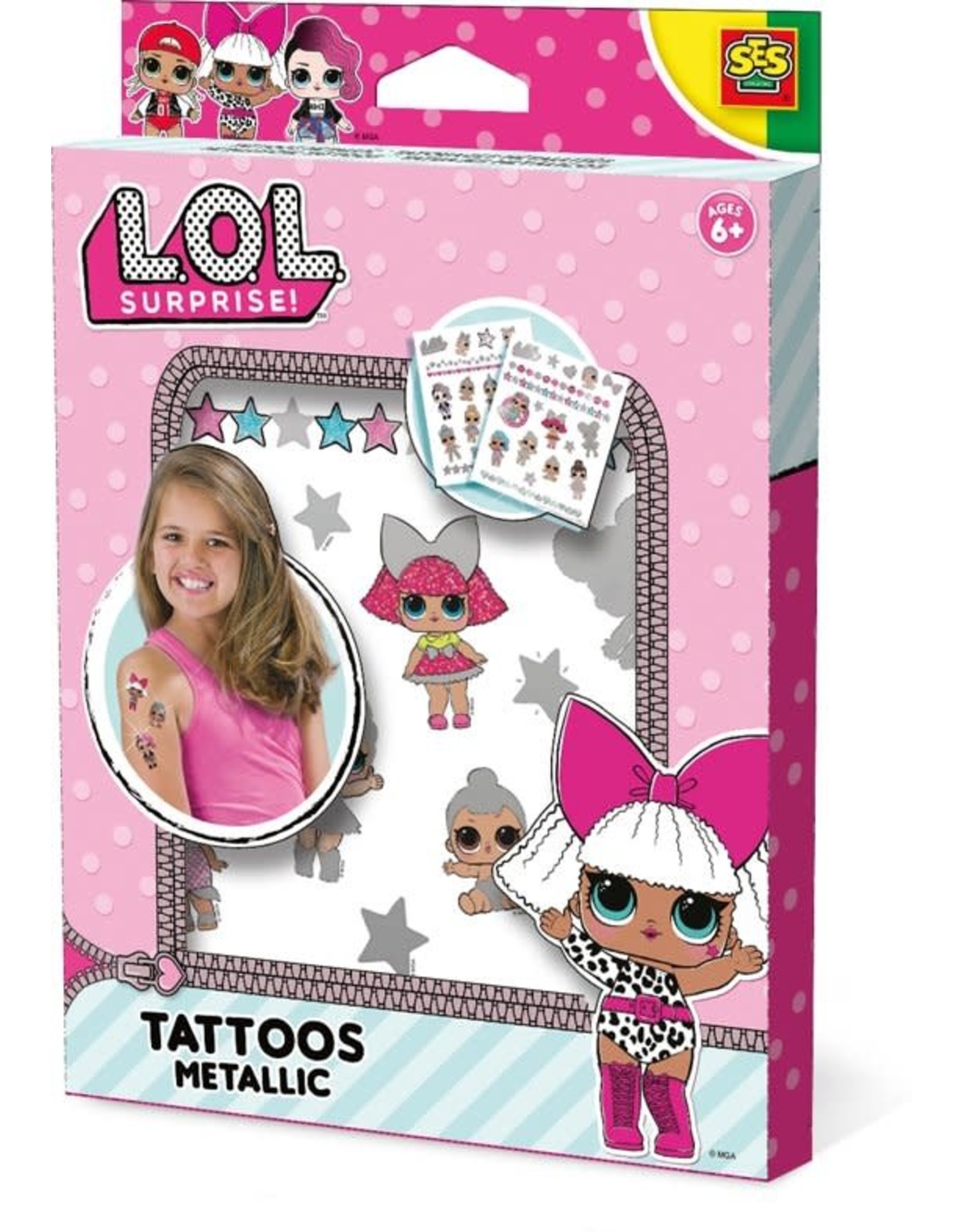 LOL L.O.L. Surprise Tattoo'S Metallic