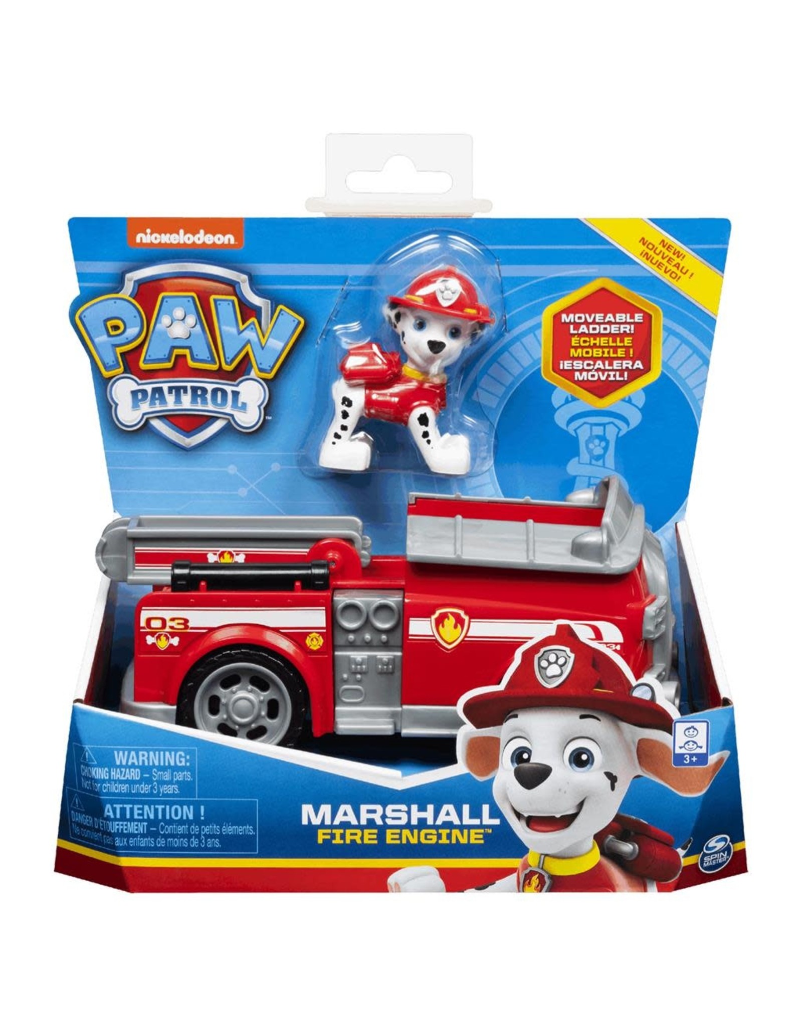 Paw Patrol Paw Patrol Basic Vehicle Marshall Fire Engine