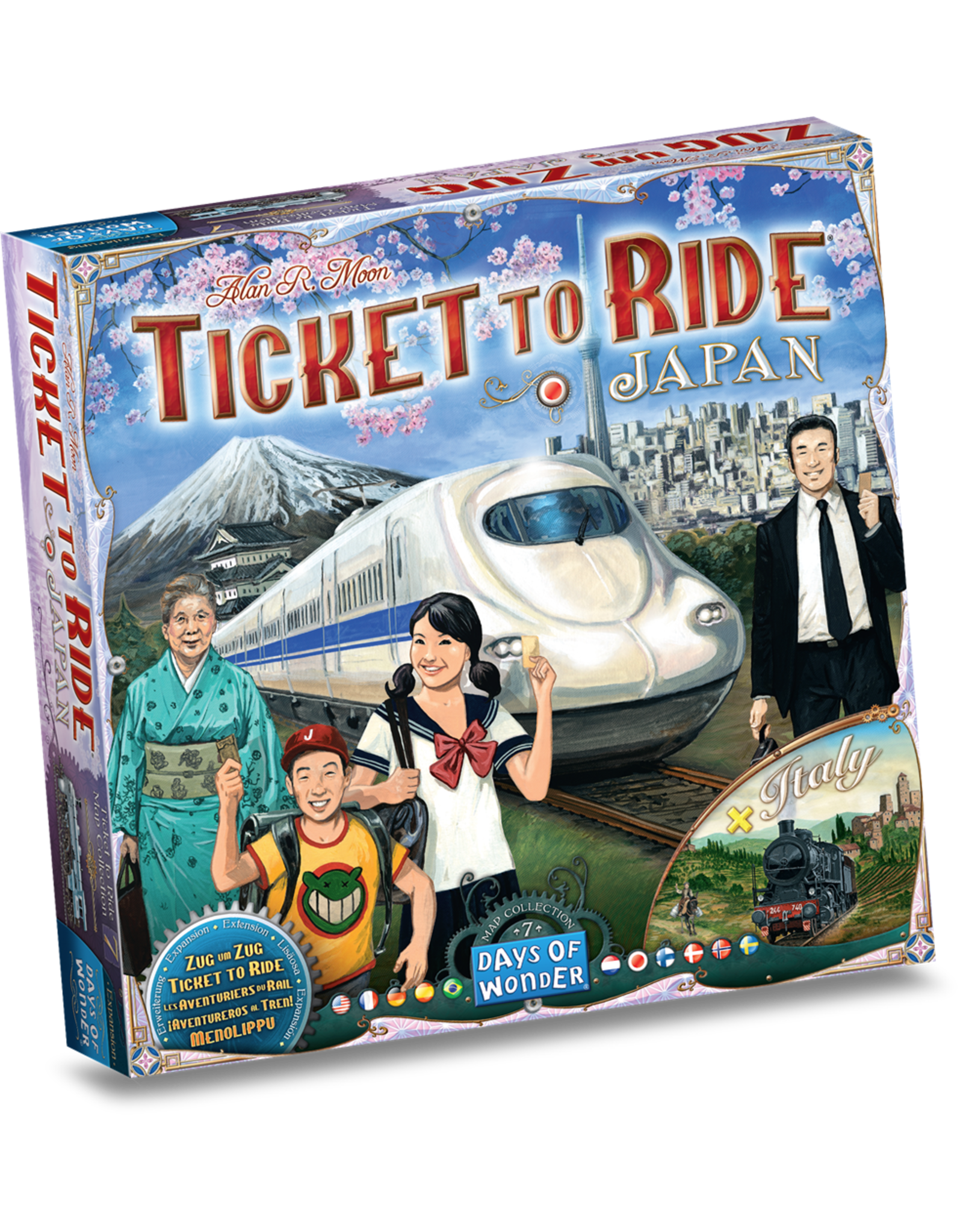 Days of Wonder Ticket To Ride Japan/Italy – Bordspel