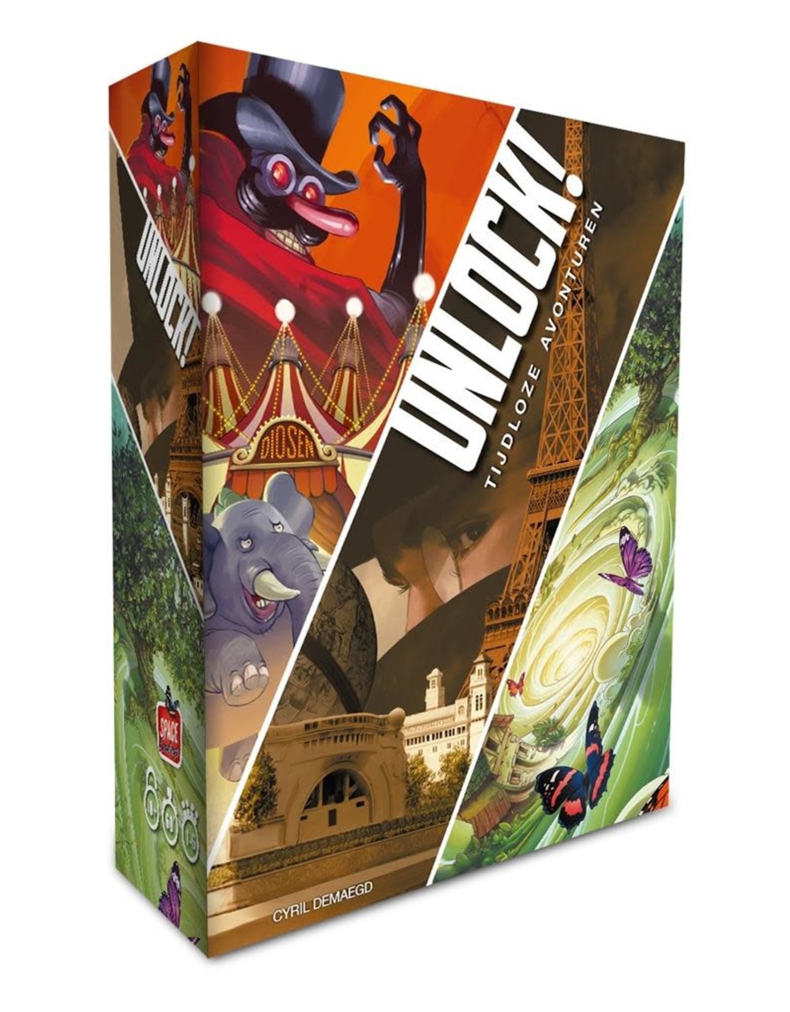 Space Cowboys Unlock! 6 Tijdloze Avonturen – Kaartspel
