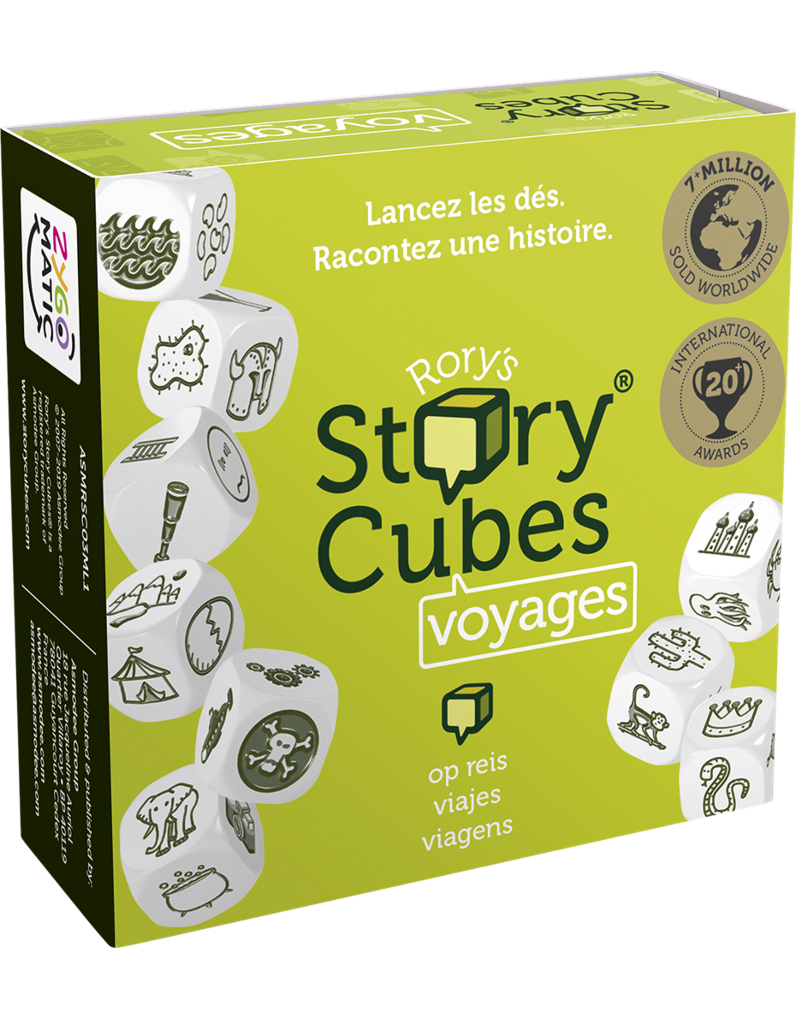 Zygomatic Rory's story Cubes Voyages – Dobbelspel