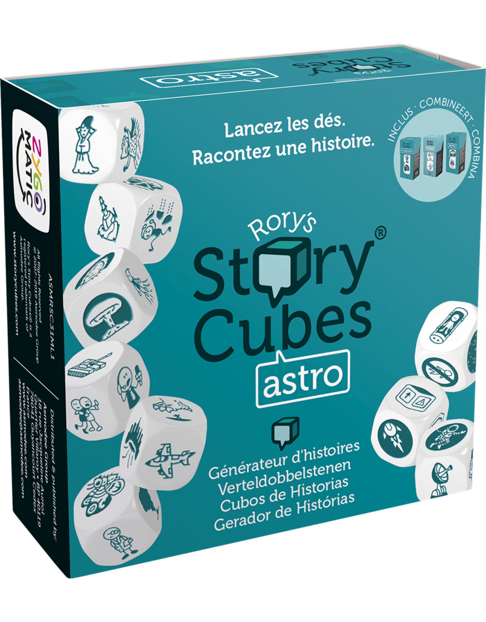 Zygomatic Rory's story Cubes Astro – Dobbelspel