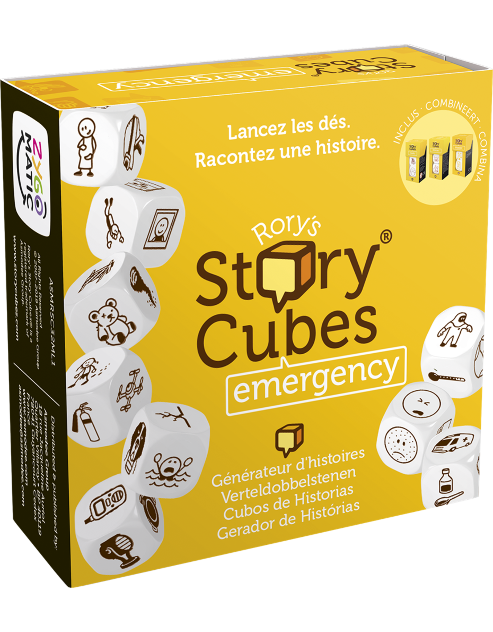 Zygomatic Rory's story Cubes Emergency – Dobbelspel