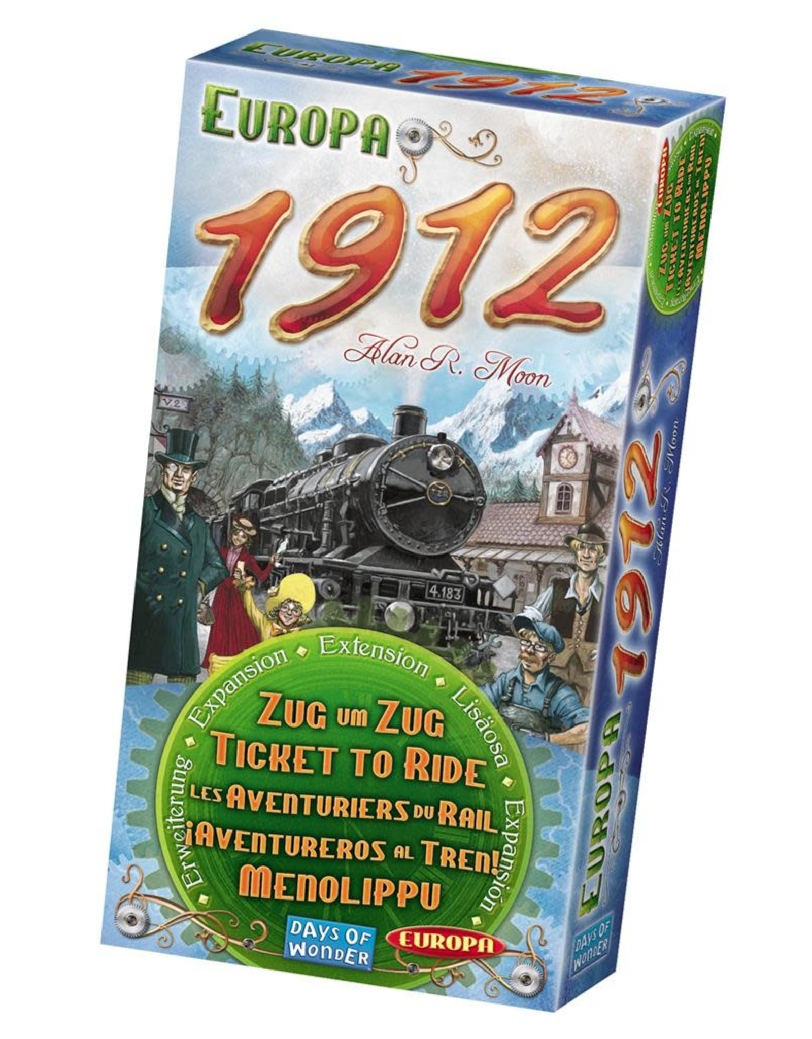 Days of Wonder Ticket To Ride Europa 1912- Multilingual – Bordspel